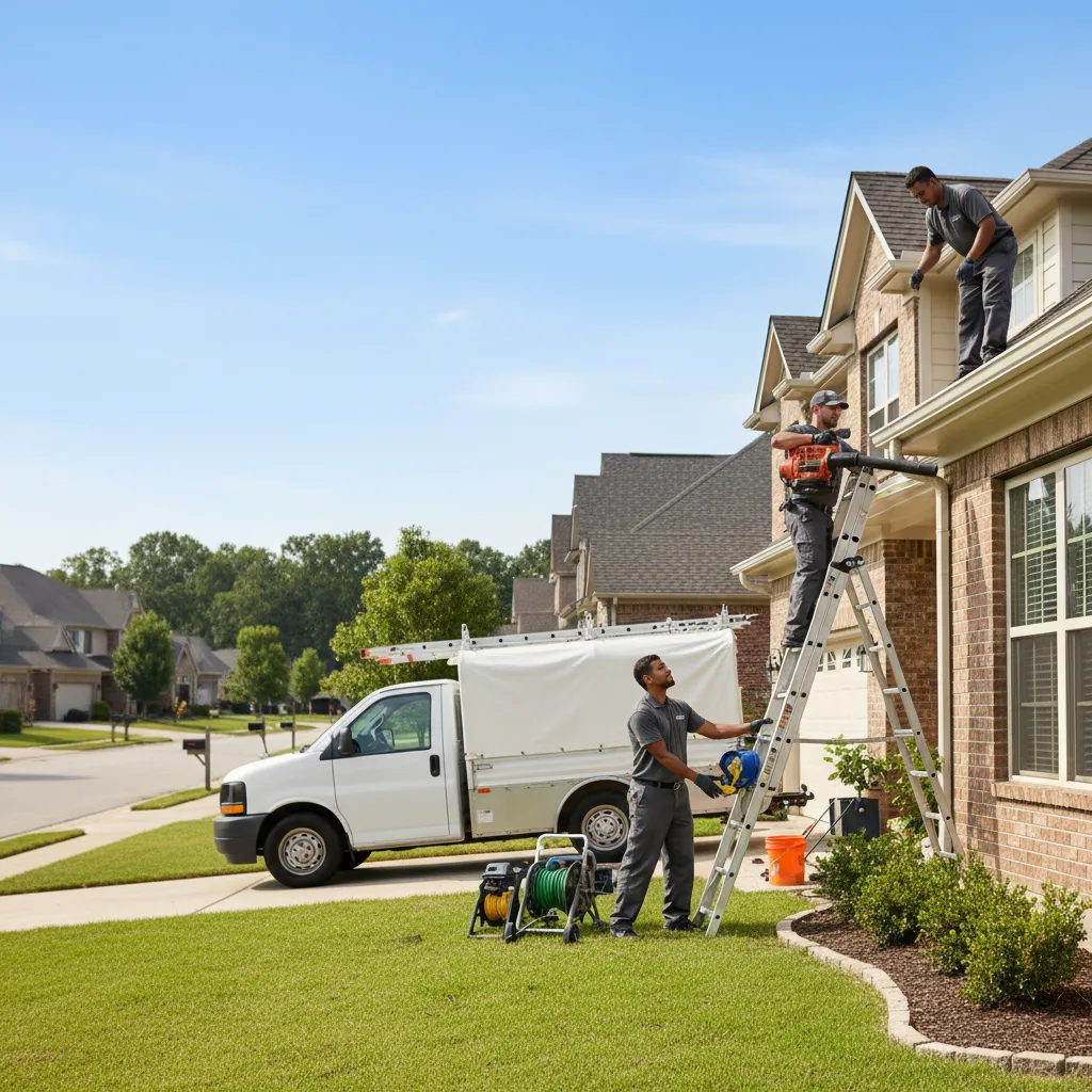 Home Gutter Service in New Hudson, MI near me
